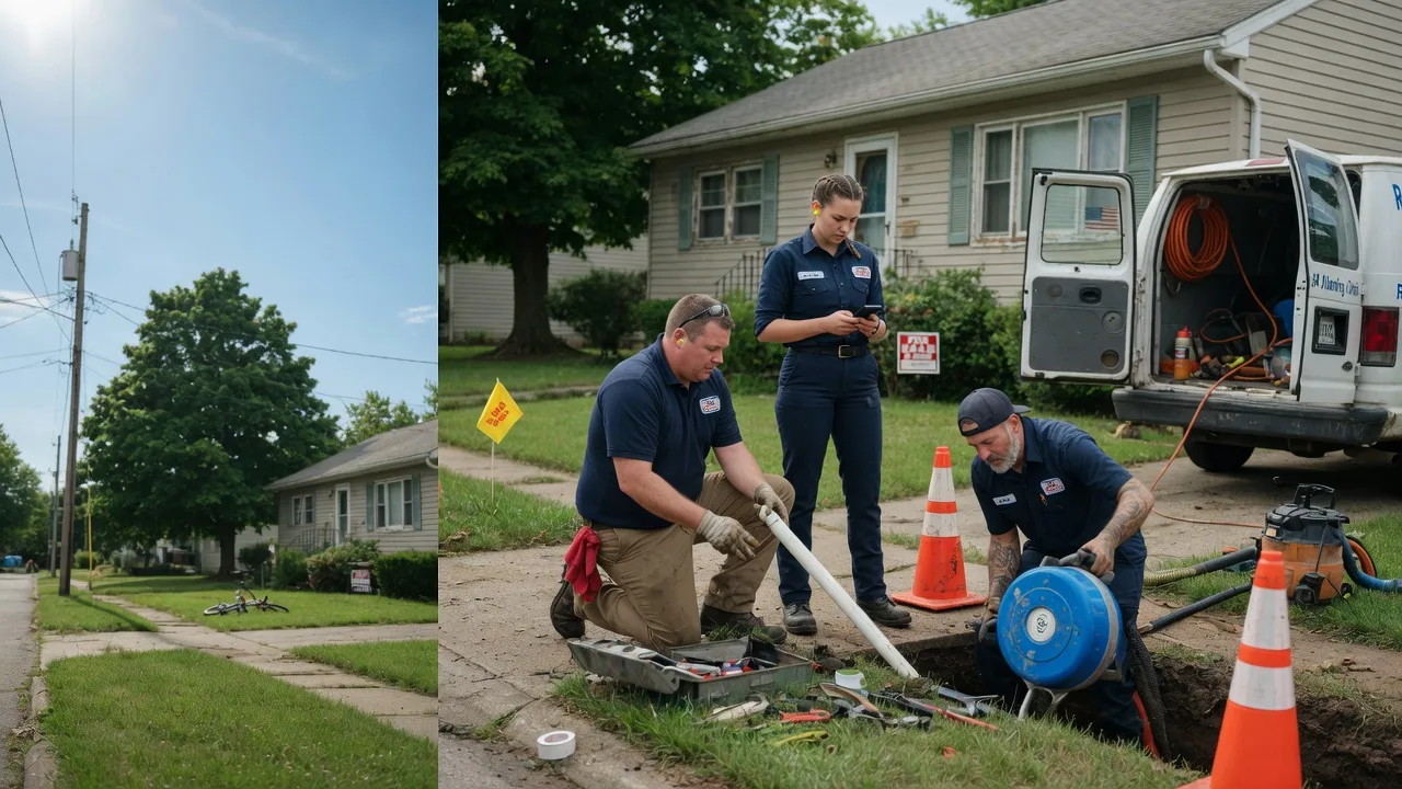 Sewer Line Repair in Nemours, WV near me